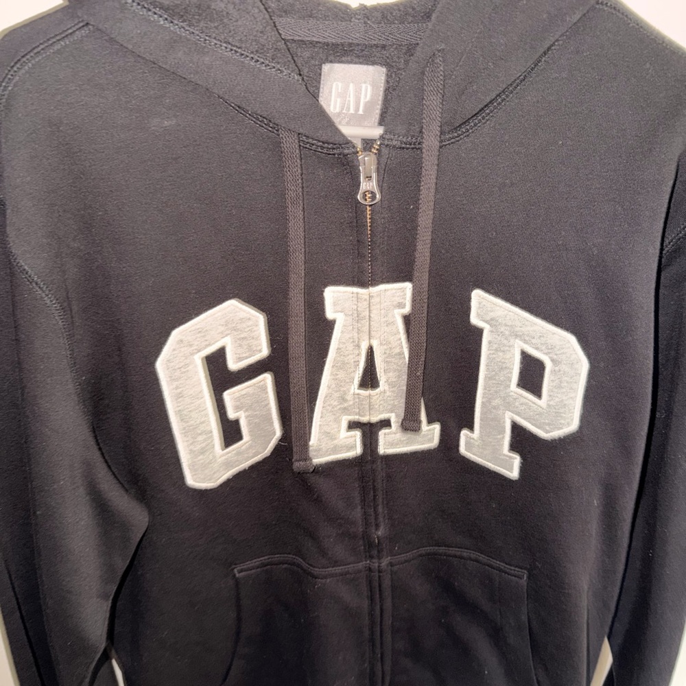 GAP Charcoal Zip-Up Hoodie